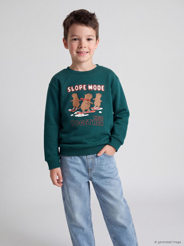 LCW Kids Boys' Thick Sweatshirt