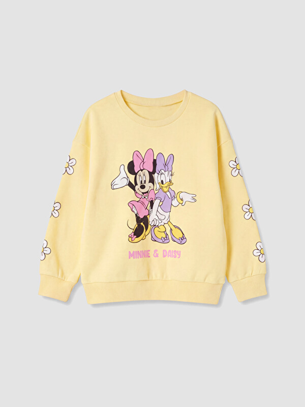 LCW Kids Girl Yellow Sweatshirt