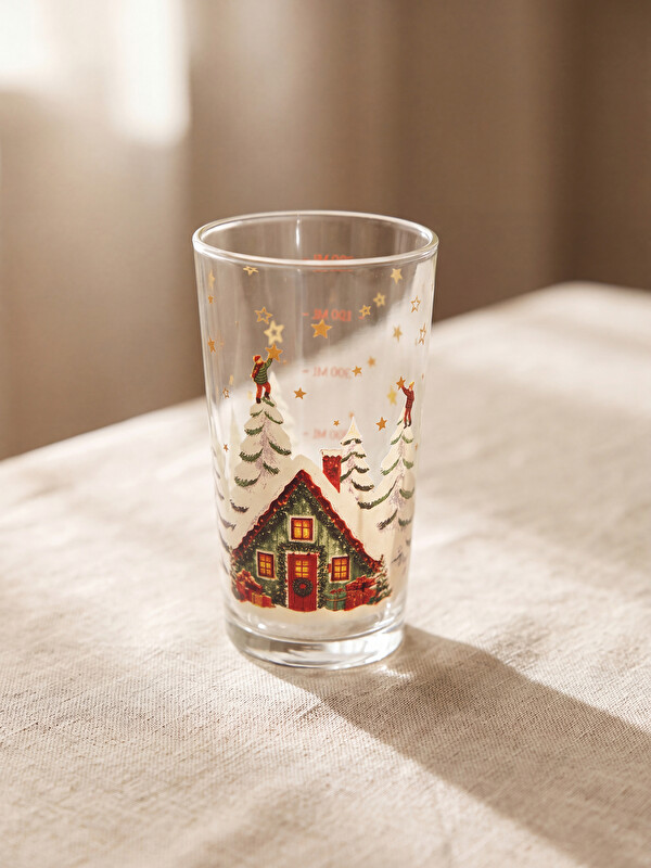 LCW HOME Yılbaşı Temalı Cam Bardak 550 ml
