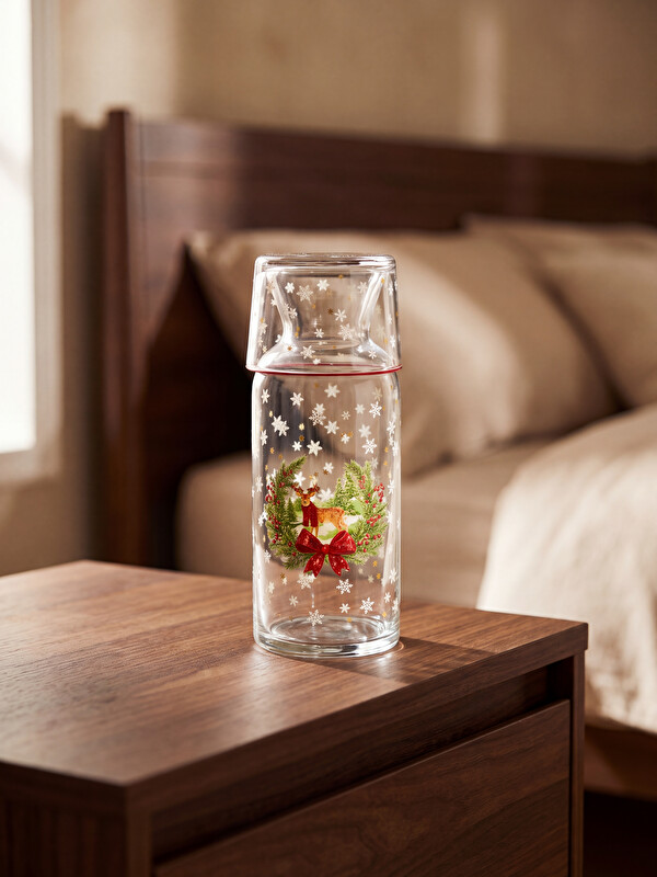 LCW HOME Yılbaşı Temalı Baş Ucu Sürahisi 700 ml