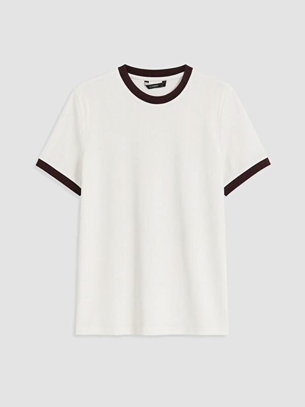 LC WAIKIKI Mashkull Ngjyre Pana T-shirt