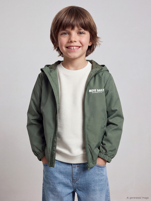 LCW Kids Hooded Boys' Raincoat