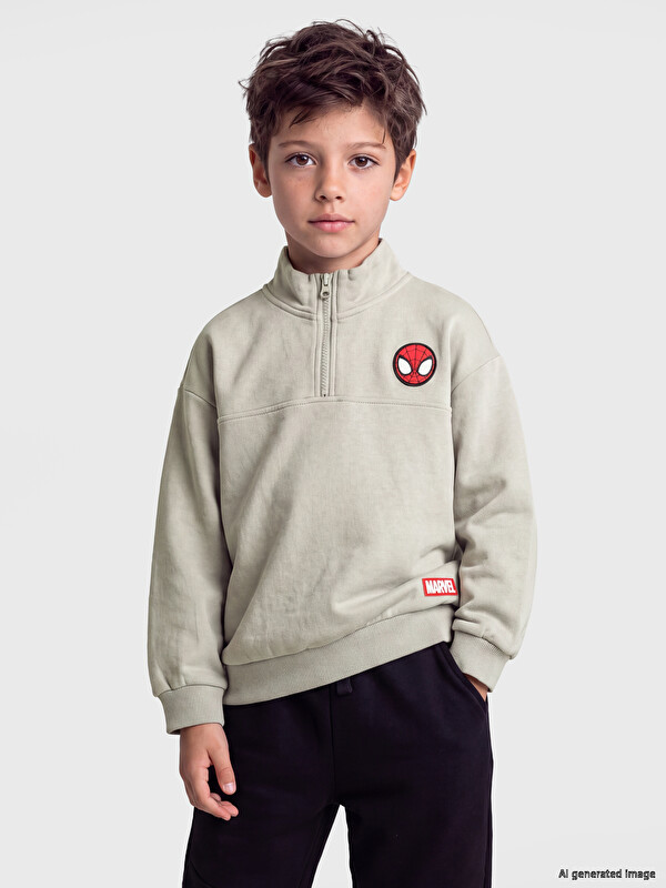 LCW Kids Spider-Man Boys' Sweatshirt