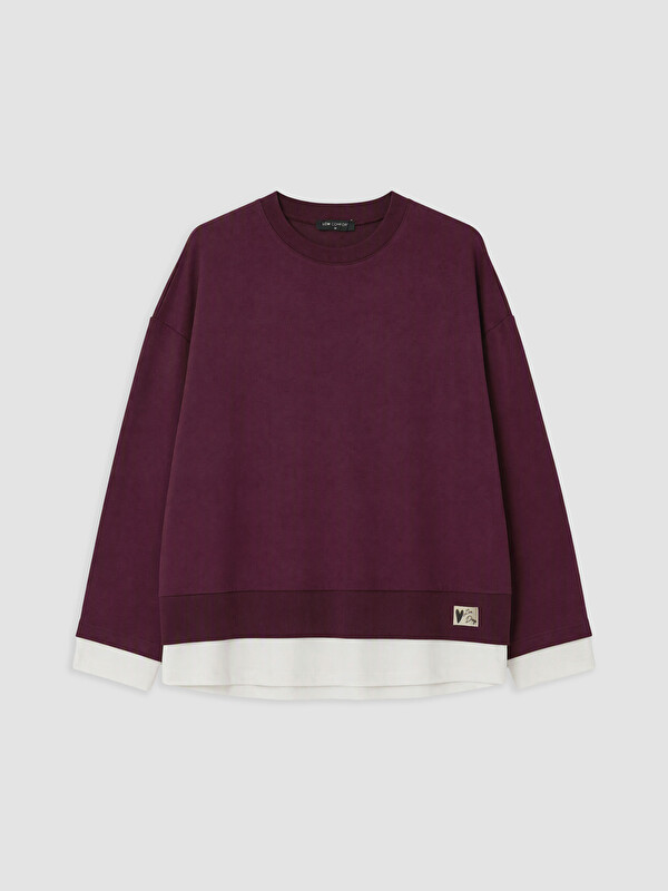 LCW Comfort Oversize Kadın Sweatshirt