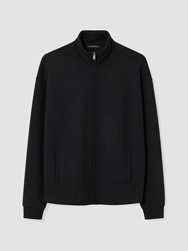 LCW EVERYDAY Oversize Women's Zip-Up Sweatshirt