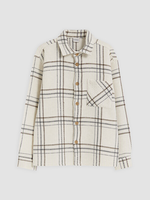 LCW Kids Plaid Boys' Shirt Jacket
