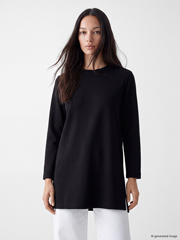 LCW EVERYDAY Oversize Soft Touch Women's Tunic
