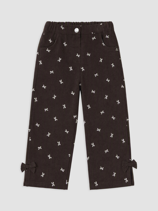LCW baby Bowed Baby Girls' Gabardine Trousers