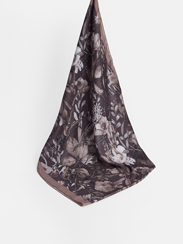 LCW ACCESSORIES Woman Brown Large Scarf