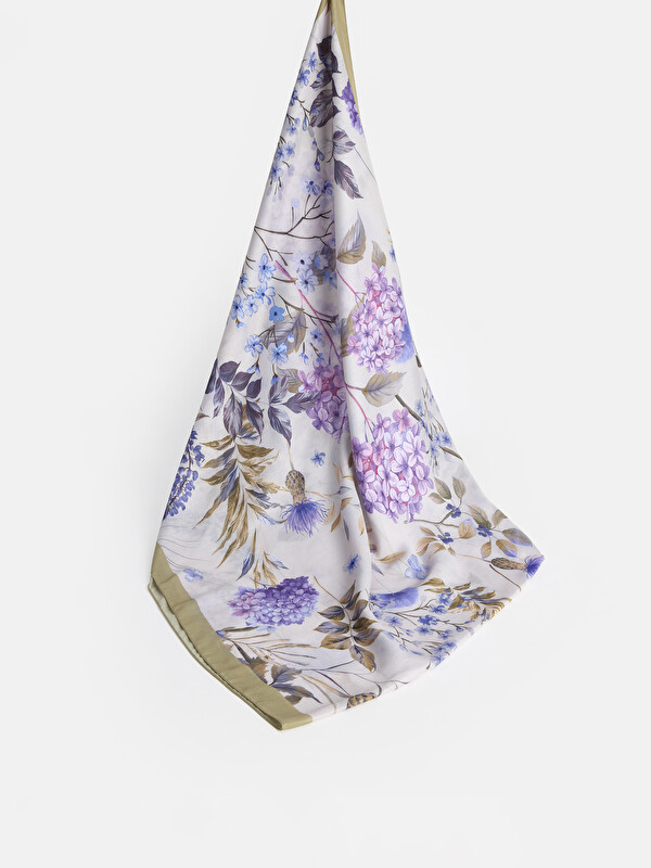 LCW ACCESSORIES Woman Ecru Large Scarf