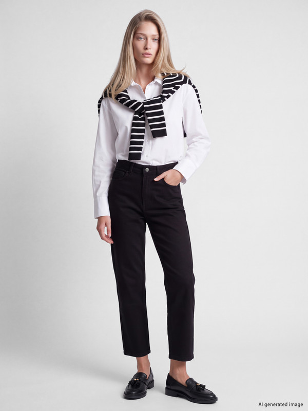 LCW Jeans High Waist Straight Jean