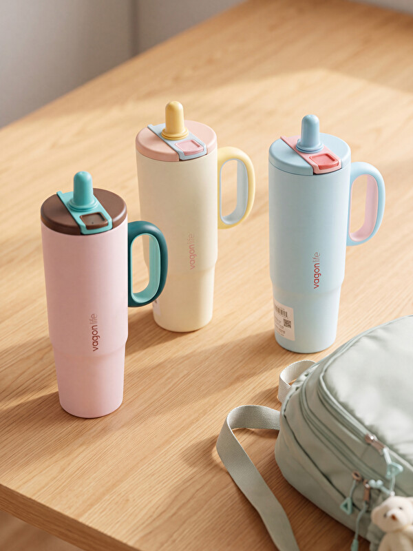 LCW JOY Kulplu Baskılı Suluk & Matara 1200 ml
