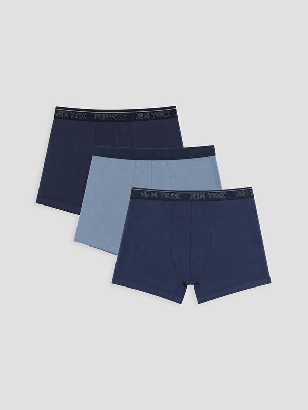 LC WAIKIKI Cotton Elastic Men's Boxer 3-pack