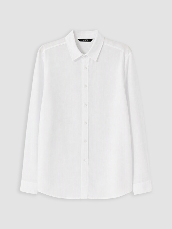 XSIDE Regular Fit Poplin Erkek Gömlek
