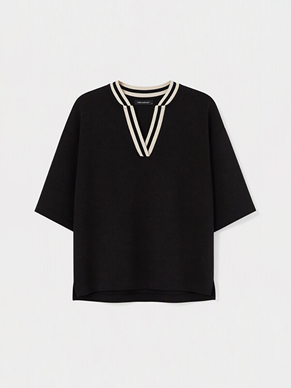 LCW EVERYDAY Soft Touch Striped Blouse