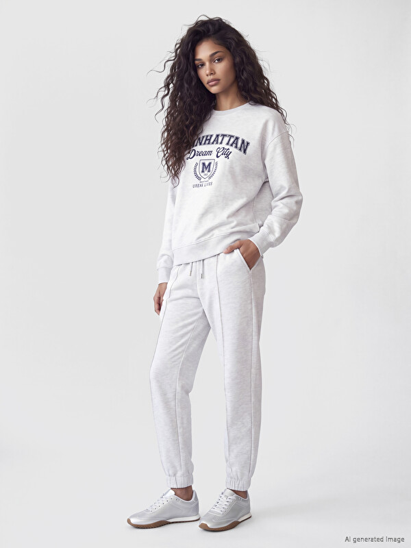 XSIDE Elastic Waist Women's Jogger Sweatpants