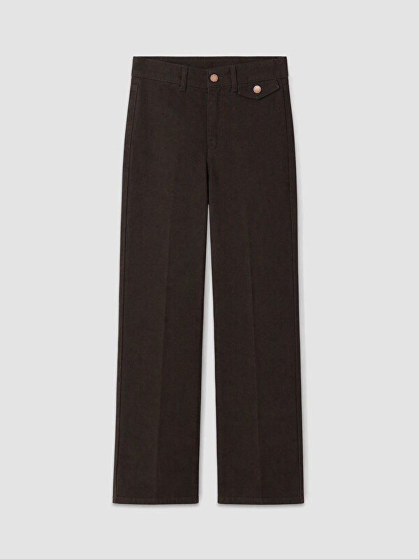 LCW Jeans Жена Кафяво Дънки