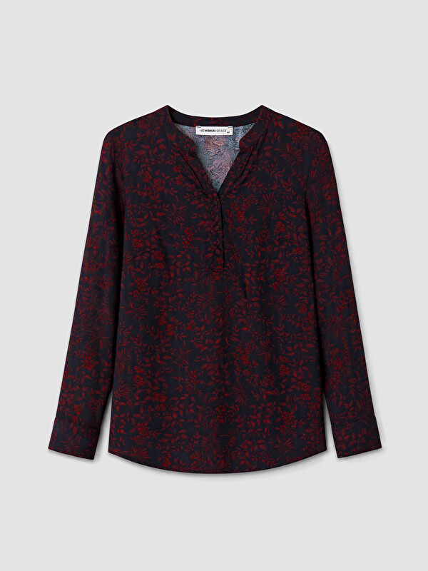 LCW Grace Woman Bordeaux Blouse
