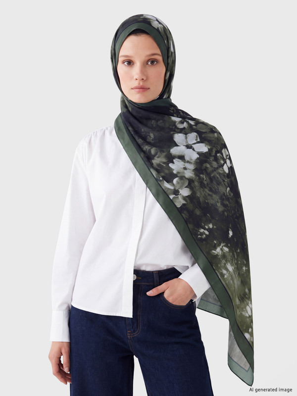 LCW ACCESSORIES Çiçekli Kadın Şal