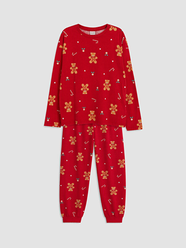 LCW Kids Baskılı Kız Çocuk Pijama Takım