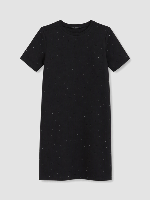 LCWAIKIKI Maternity Suede Look Stoned Mini Dress