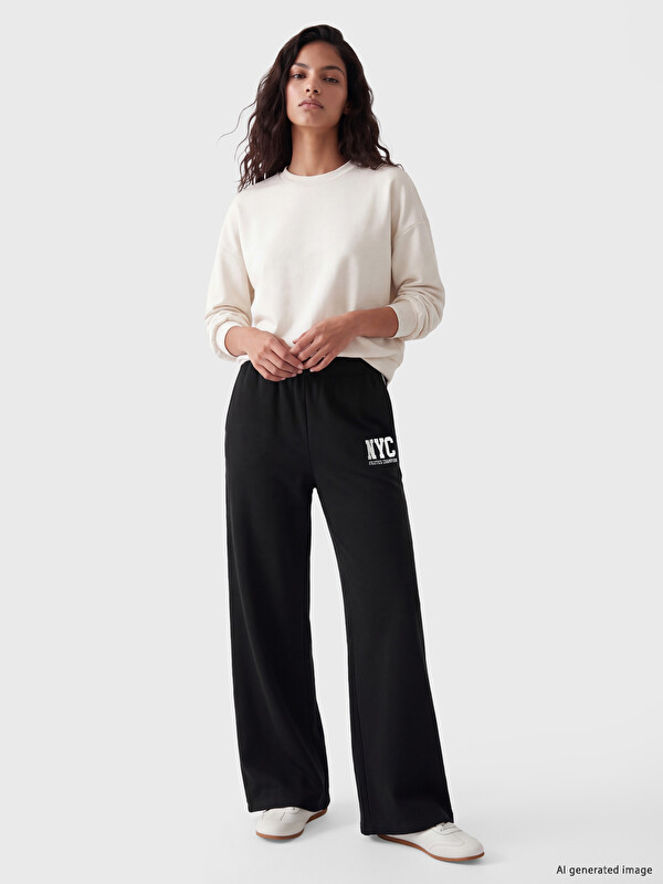 XSIDE Elastic Waist Women's Thick Sweatpants