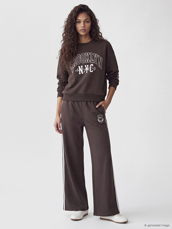 XSIDE Elastic Waist Women's Thick Sweatpants