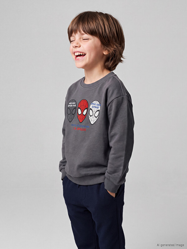 LCW Kids سویتشێرتی کوڕان لە سپایدر-مان