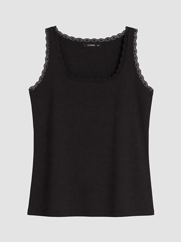LCW Curve Top Tip Maiou Negru Femeie