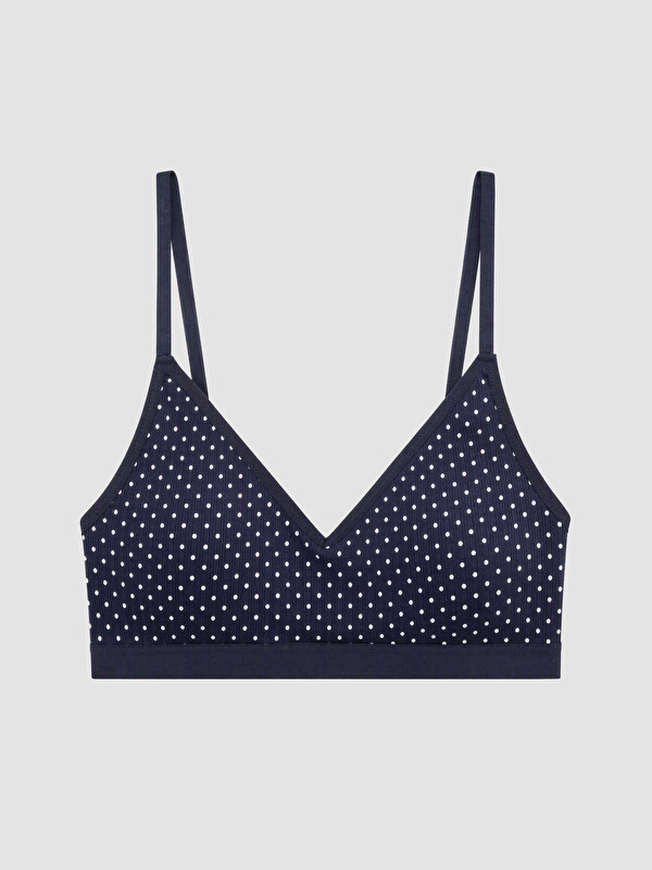 LCW Young Polka Dot Removable Padded Bustier