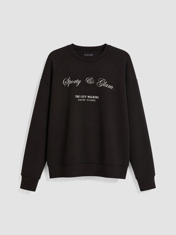 KOOR SPORT Oversize Soft Touch Kadın Sweatshirt