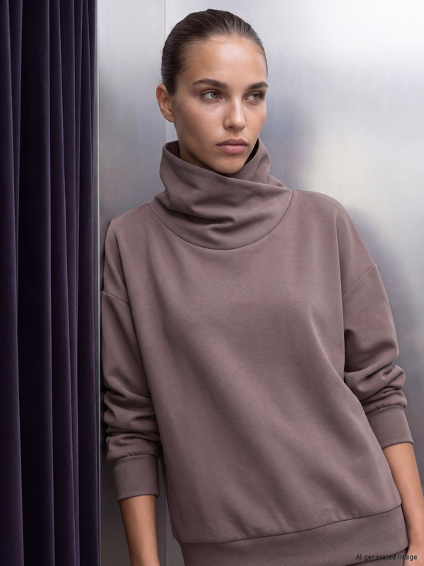 KOOR SPORT Soft Touch Oversize Kadın Sweatshirt