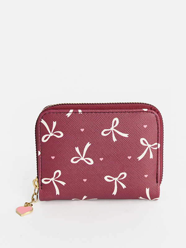 LCW ACCESSORIES Fiyonk Desenli Kadın Cüzdan