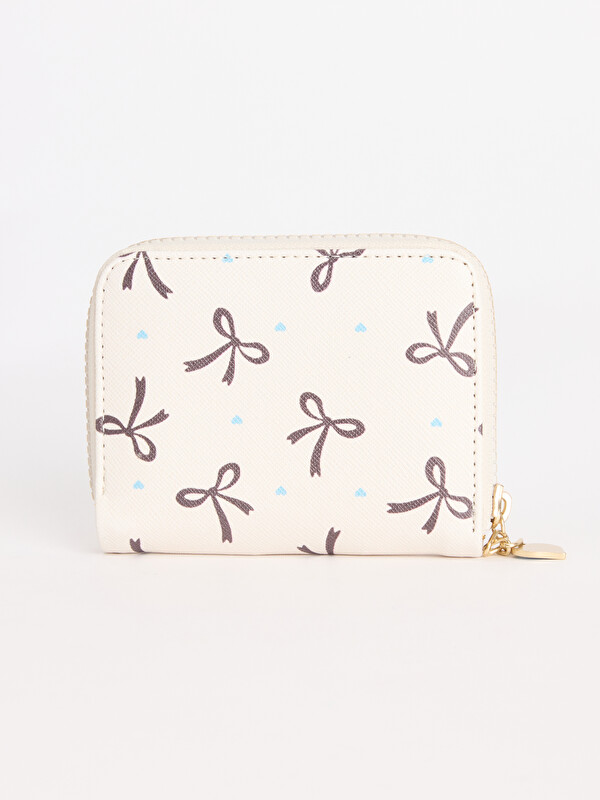 LCW ACCESSORIES Bow Patterned Women's Wallet