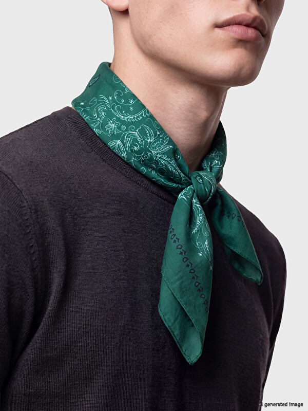 LCW ACCESSORIES Desenli Erkek Bandana