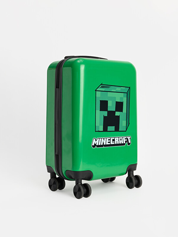 LCW JOY Minecraft printed medium size suitcase