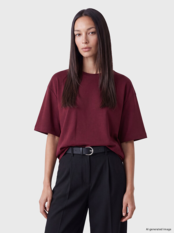 LC WAIKIKI Oversize Kadın Tişört