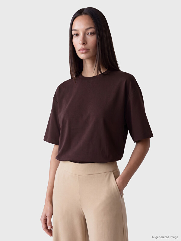 LC WAIKIKI Oversize Kadın Tişört