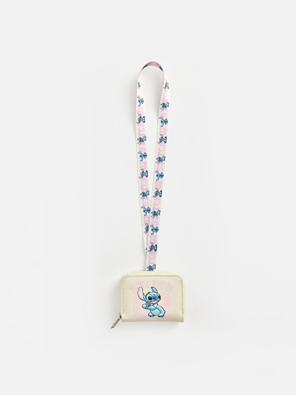 LC WAIKIKI Πορτοφόλι για κορίτσια Stitch με εκτύπωση
