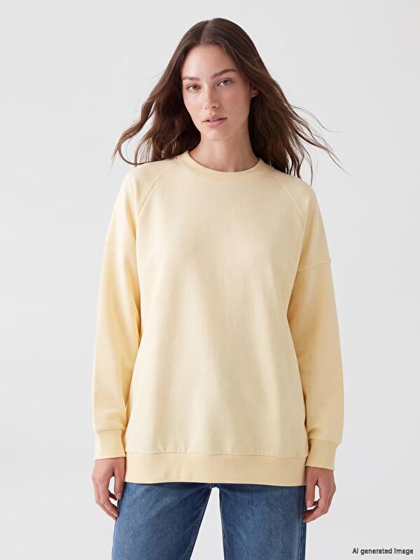 LCW Modest Oversize tunika dukserica za žene