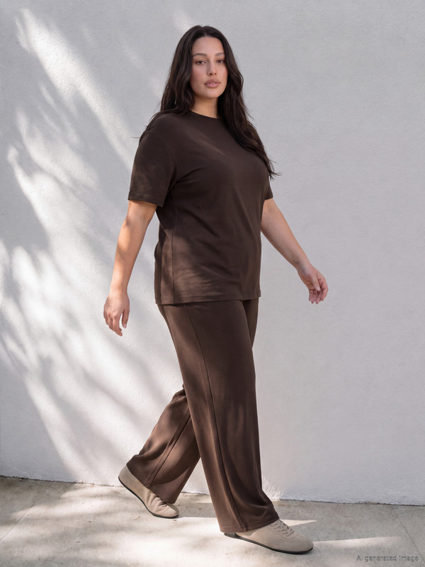 LCW Curve Pantaloni De Trening Basic Mărimi Mari Femei