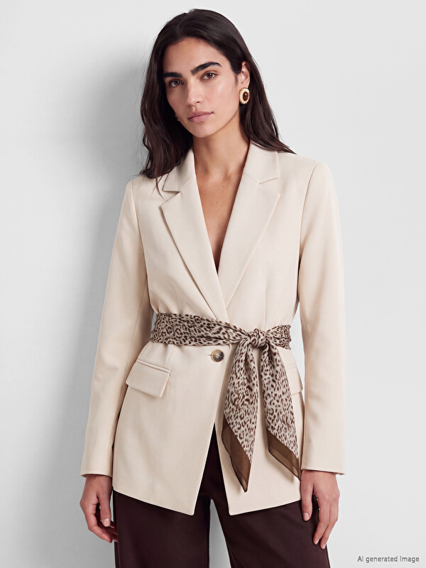 LCW ACCESSORIES Leopar Desenli Kadın Şal