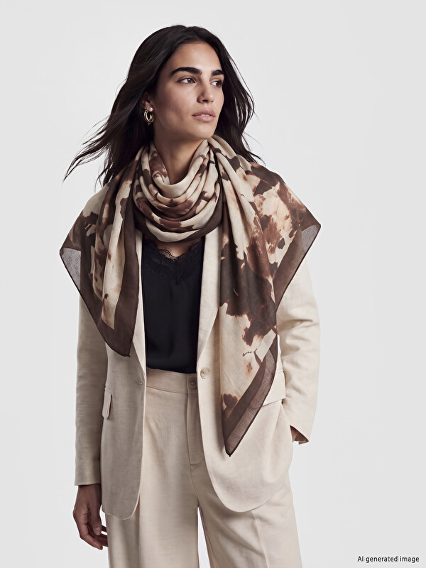 LCW ACCESSORIES Patterned Women's Shawl