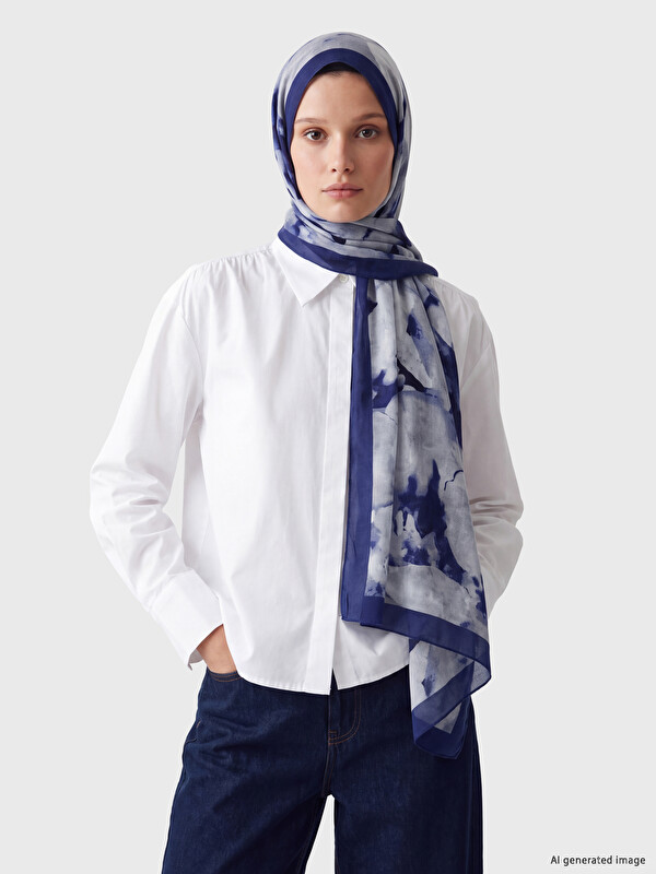 LCW ACCESSORIES Flower Patterned Women's Shawl