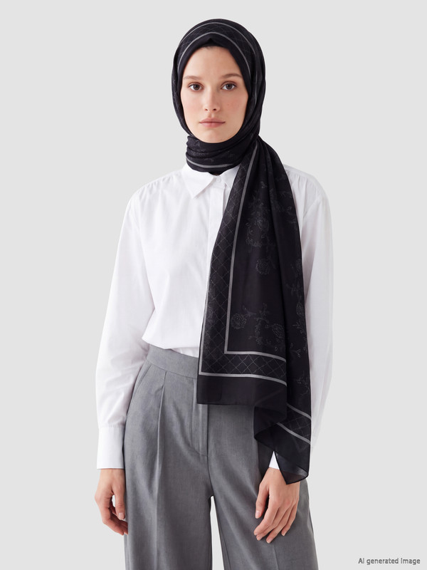 LCW ACCESSORIES Striped Women's Shawl