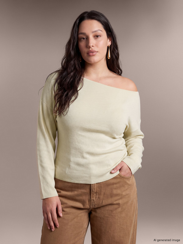 LCW Curve Plus Size Women's Knitwear Sweater