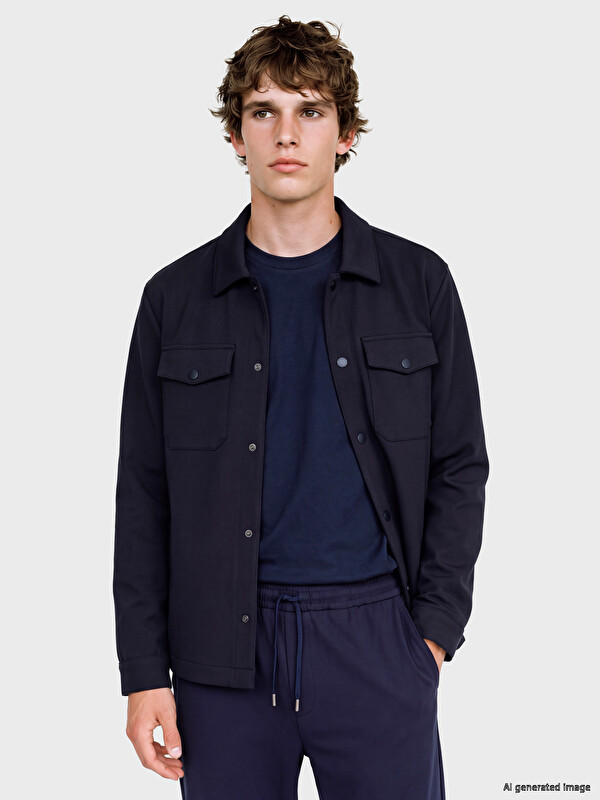LCW Vision Loose Fit Erkek Ceket