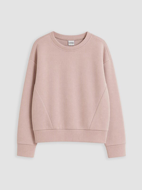 LC WAIKIKI Kız Çocuk Soft Touch Sweatshirt
