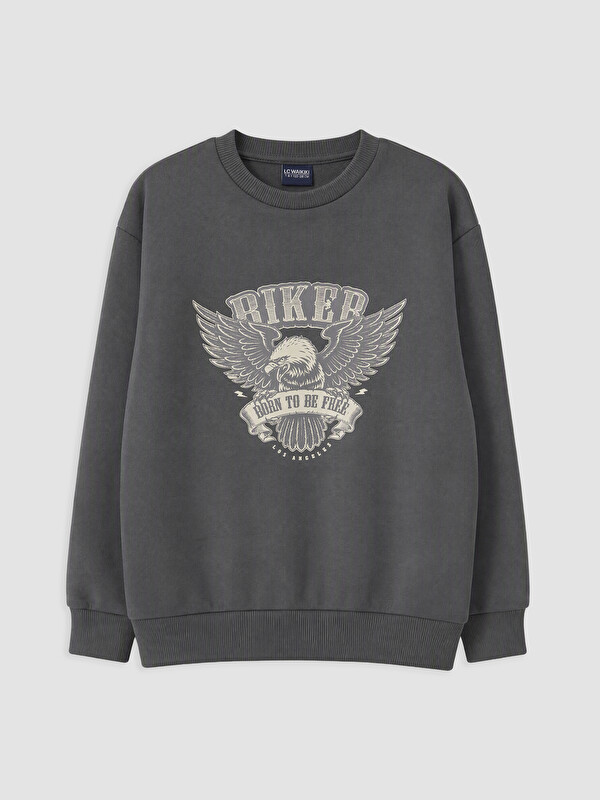 LC WAIKIKI Baskılı Erkek Çocuk Sweatshirt