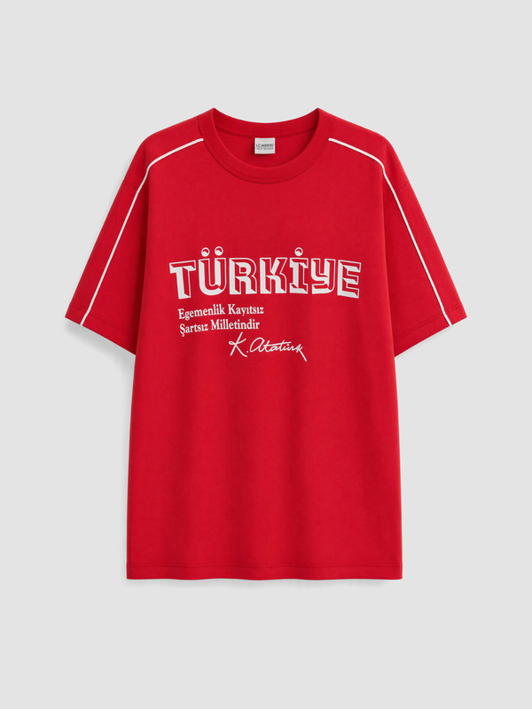 LCW Kids Boy Red T-Shirt